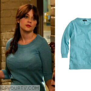 EUC J. Crew Merino Wool Sweater in Heather Mineral Sz L